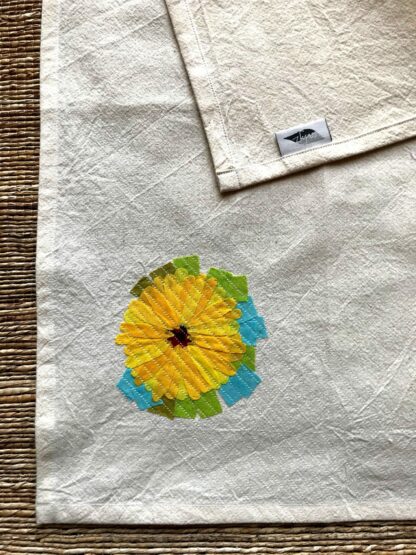Yellow Jerbra Kitchen Towel - Image 6
